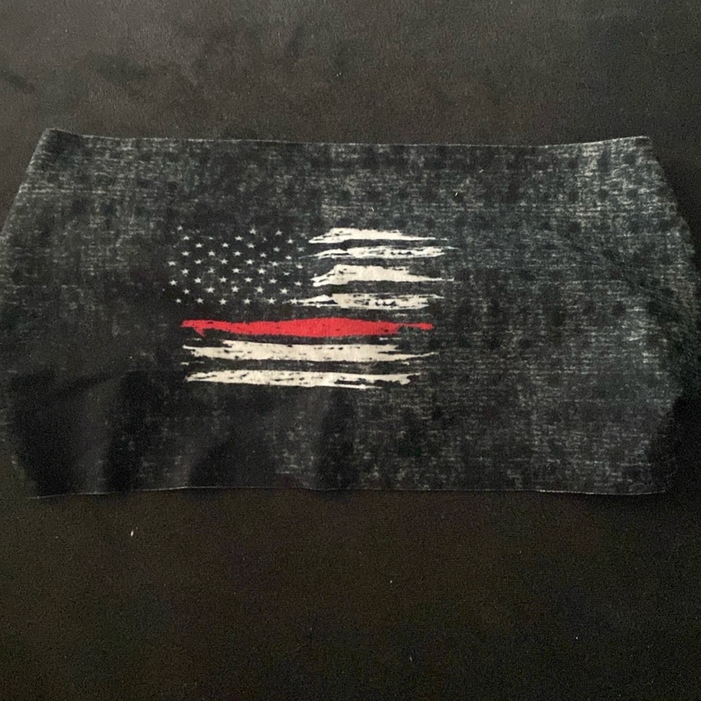 Thin red line urban halo headband